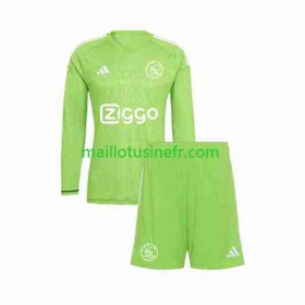 Maillot de Foot Ajax Amsterdam Gardien Domicile 2023-24 Manches Longues - Enfant